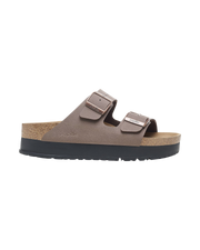 Papillio Arizona Birko-Flor Flex Platform Sandals in Mocha