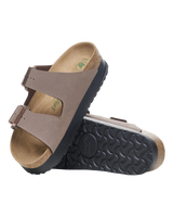 Papillio Arizona Birko-Flor Flex Platform Sandals in Mocha