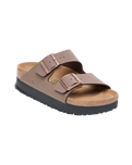 Papillio Arizona Birko-Flor Flex Platform Sandals in Mocha