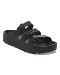 The Birkenstock Womens Papillio Florida III Flex Platform EVA Sandals in Black