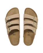 Papillio Florida III Flex Platform Nubuk Leather Sandals in Sandcastle