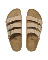 Papillio Florida III Flex Platform Nubuk Leather Sandals in Sandcastle