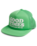 Foam Dome Trucker Cap in Retro Green