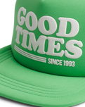 Foam Dome Trucker Cap in Retro Green