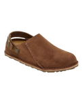 The Birkenstock Mens Lutry Premium Suede Leather Shoes in Dark Tea