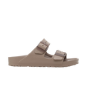 The Birkenstock Womens Arizona Stealth Buckle EVA Sandals in Gray Taupe