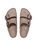 The Birkenstock Womens Arizona Stealth Buckle EVA Sandals in Gray Taupe