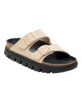 The Birkenstock Papillio Arizona Chunky Birko-Flor Sandals in Sandcastle | Available at Anns Cottage