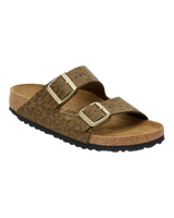 Arizona BS Synthetik Sandals in Leopard Khaki