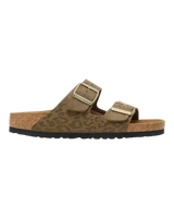 Arizona BS Synthetik Sandals in Leopard Khaki