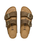 Arizona BS Synthetik Sandals in Leopard Khaki