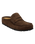 Naples Wrapped Suede Leather Clogs in Carafe