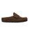 Naples Wrapped Suede Leather Clogs in Carafe