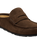 Naples Wrapped Suede Leather Clogs in Carafe