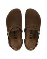 Tokio Suede Leather Shoes in Carafe