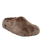 Amsterdam Wrapped Shearling Slippers in Gray Taupe
