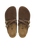 Blair Suede Leather Clogs in Carafe