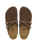 Blair Suede Leather Clogs in Carafe