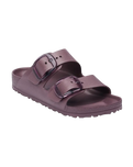 The Birkenstock Womens Arizona Big Buckle EVA Sandals in Pepper