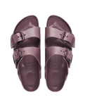 The Birkenstock Womens Arizona Big Buckle EVA Sandals in Pepper
