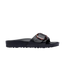 The Birkenstock Womens Madrid Big Buckle EVA Sandals in Tblack