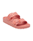 The Birkenstock Womens Arizona Big Buckle EVA Sandals in Coral Pink