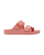 The Birkenstock Womens Arizona Big Buckle EVA Sandals in Coral Pink