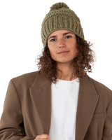 The Barts Womens Jasmin Beanie in Pale Army
