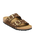 The Birkenstock Womens Arizona Rivets Suede Leather Sandals in Carafe
