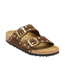 The Birkenstock Womens Arizona Rivets Suede Leather Sandals in Carafe