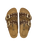 The Birkenstock Womens Arizona Rivets Suede Leather Sandals in Carafe