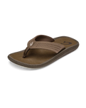 The Olukai Mens Ulele Flip Flops in Mustang