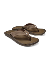 The Olukai Mens Ulele Flip Flops in Mustang