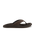 The Olukai Mens Ulele Flip Flops in Dark Java