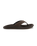 The Olukai Mens Ulele Flip Flops in Dark Java