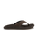 The Olukai Mens Ulele Flip Flops in Dark Java