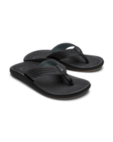 The Olukai Mens Ulele Flip Flops in Lava Rock