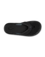 The Olukai Mens Ulele Flip Flops in Lava Rock