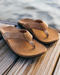 Tuahine Flip Flops in Toffee