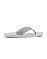 The Olukai Mens Ki‘i Flip Flops in Ash & Sterling