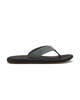 The Olukai Mens Ki‘i Flip Flops in Rock & Lava Rock