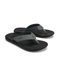 The Olukai Mens Ki‘i Flip Flops in Rock & Lava Rock