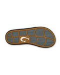 The Olukai Mens Ki‘i Flip Flops in Rock & Lava Rock