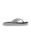 The Olukai Mens Pili Flip Flops in Ash & Mood Indigo
