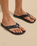The Olukai Mens Pili Flip Flops in Lava Rock