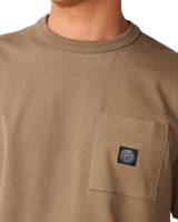 Premium Surf Wettie T-Shirt in Walnut