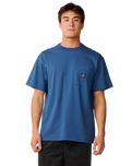 Premium Surf Wettie T-Shirt in Light Navy