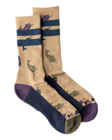 The Kavu Mens Moonwalk Socks in Narwhal Seas