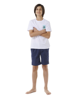 The Rip Curl Boys Boys Surf Revival T-Shirt in White