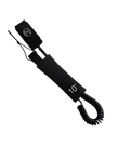 10' Coiled SUP Ankle Leash in Multi